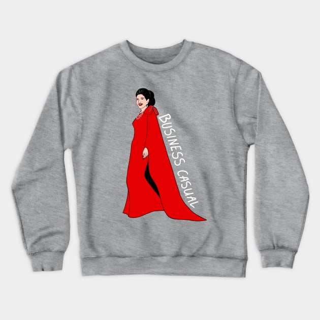 Dress For The Job You Want! Crewneck Sweatshirt by Illustrating Diva 